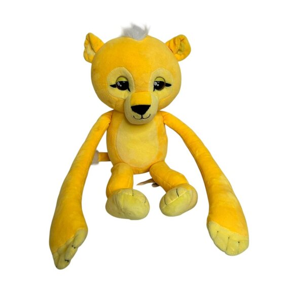 WowWee Fingerlings Plush Lion Yellow Makes Sounds Closing Eyes 18 in - Picture 1 of 6